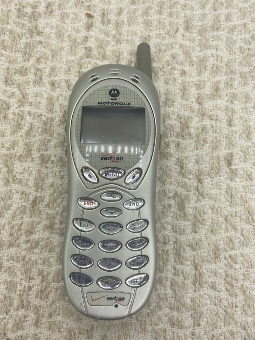 Motorola V series V120e - Silver (Verizon) Cellular Phone Parts Only- Untested